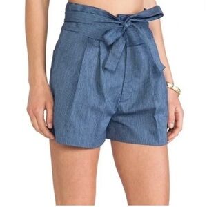 Marc by Marc Jacobs jamie tie bow ribbon fabric belt micro indigo stripe 4